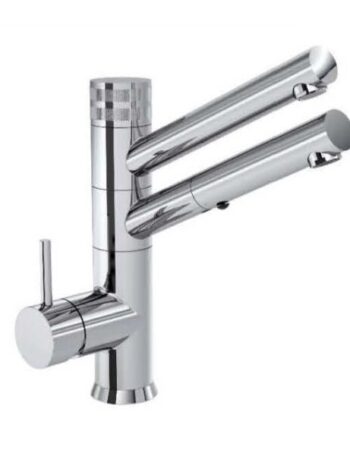 GIREVOLE meccanico con doccetta estraibile 9180MLH